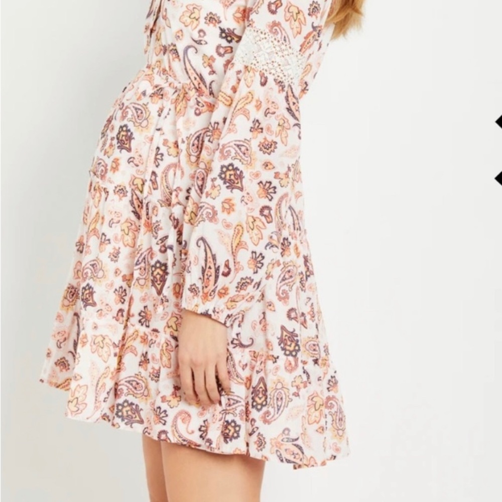 Jessica Simpson A-line Maternity Dress - Floral Paisley